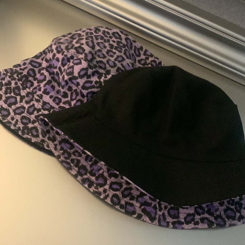Purple Leopard Bucket Hat